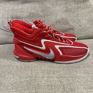 Nike Cosmic Unity 2 Promo Basketball Shoes Men 12.5 Red White Sneaker DX6649-602